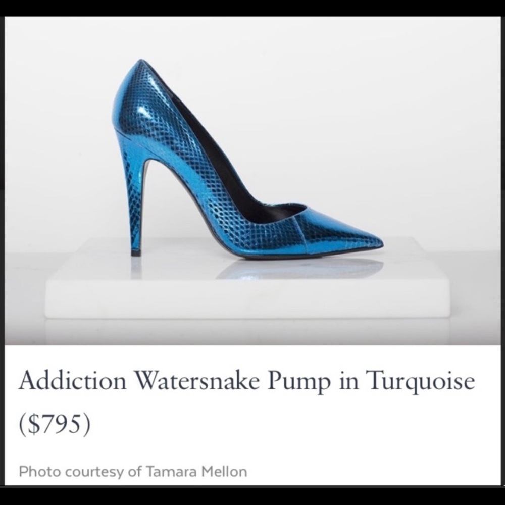 ISO TAMARA MELLON WATERSNAKE PUMP SIZE 8